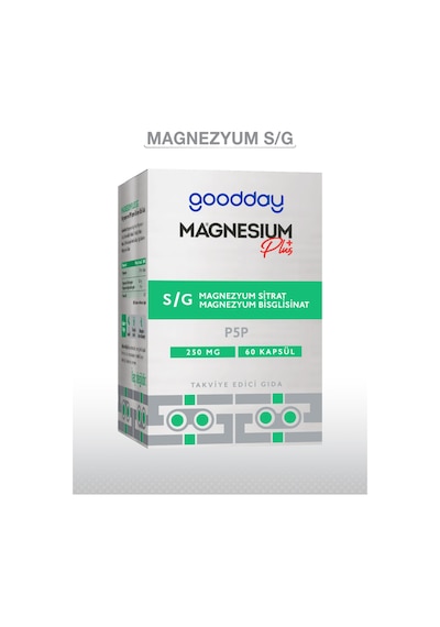 Goodday Magnesium Plus S/g 60 Kapsül