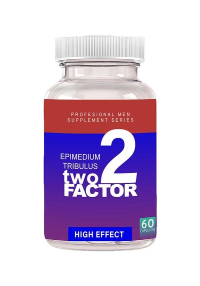 Two Factor 1 Adet Erkekler İçin Tribulus&amp Epimediyum Complex 60 Adet Xxx Kapsül