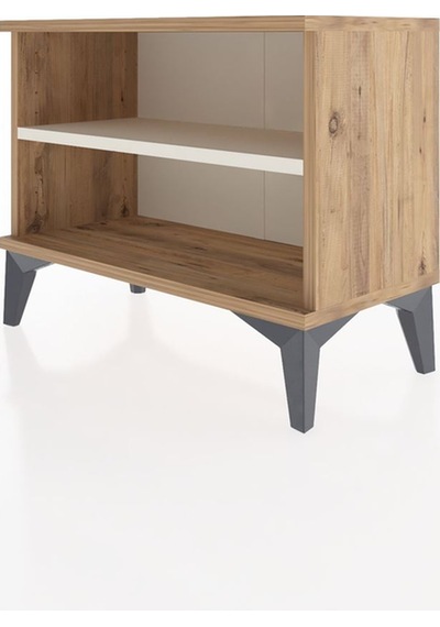 Arges Komodin Tek Raflı 60x30x48 Çam-aytaşı Çam
