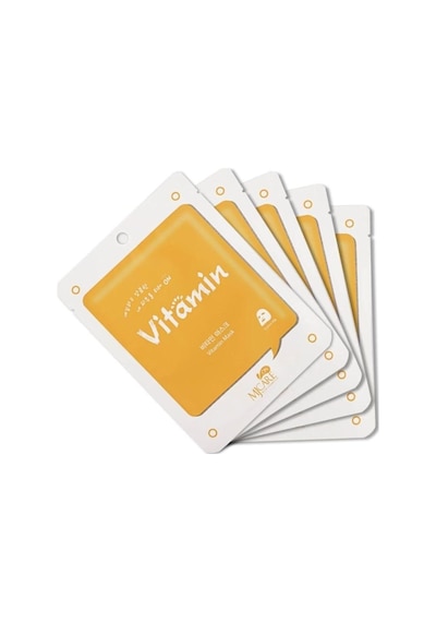 Mjcare On Vitamin Mask Vitaminli Yüz Maskesi 5'li Sku: Zeus8690010441416