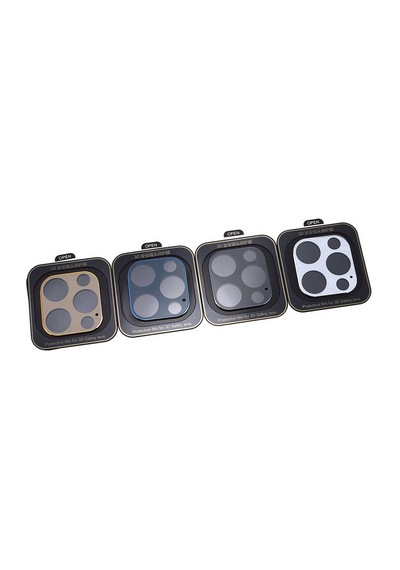 Apple Uyumlu iPhone 12 Pro Max Zore Kamera Koruyucu Siyah