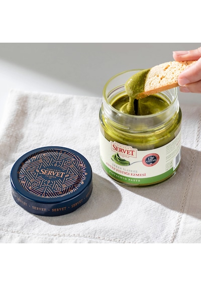 Servet Şeker İlavesiz Antep Fıstığı Ezmesi 200 G