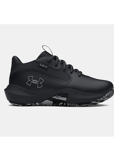 Under Armour Ps Lockdown 7 Çocuk Basketbol Ayakkabısı 3028514-004 Siyah