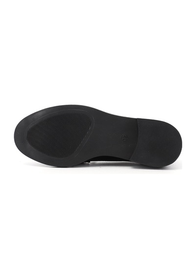 Gönderir Kadın Siyah Kroko Loafer Ayakkabı Ddza86535743