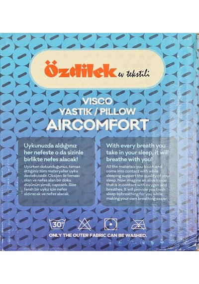Özdilek Visco Aircomfort Yastık 40x60x15 Beyaz
