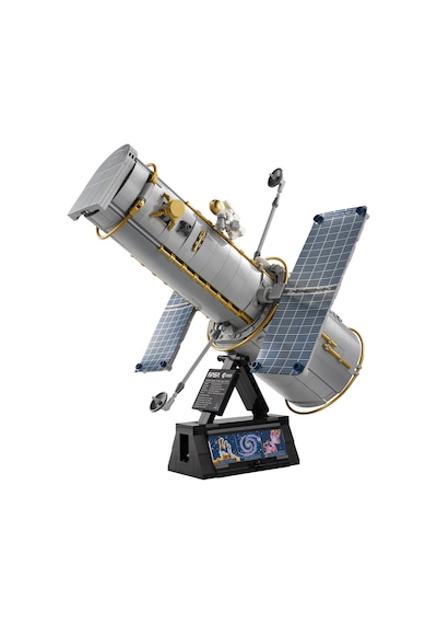 LEGO® Icons Hubble Uzay Teleskobu 11382 - Yetişkinler için Stand ve Bilgi Levhası İçeren Dekoratif Model Yapım Seti (1252 Parça)