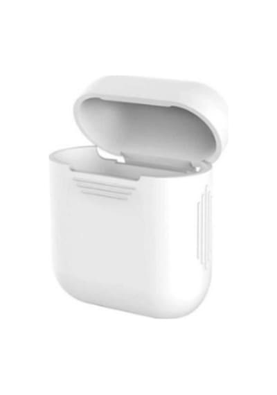Apple Uyumlu AirPods 1/2 Silikon Yumuşak Kılıf Modelleri Beyaz
