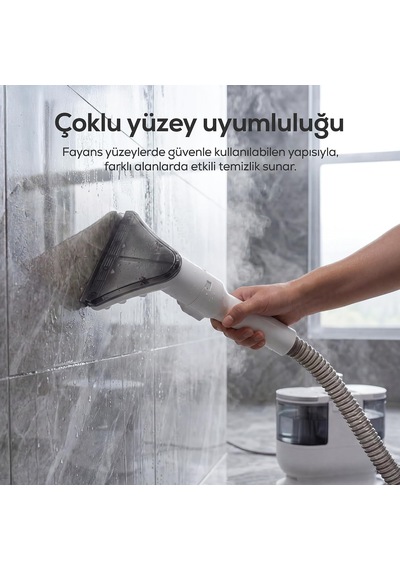 Tr Buharlı Halı Yıkama & Koltuk Temizleme Makinesi 1700w 16kpa Vakum Buhar Sıcak Su Turbo X6161