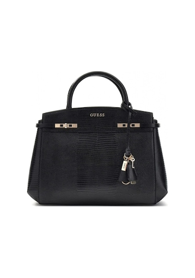 Guess Melinda Üç Bölmeli El Ve Omuz Kadın Siyah El Çantası Hwkl9933060-bla Siyah