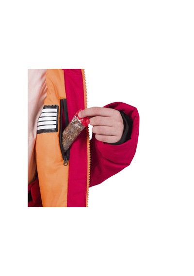 Rossıgnol Rossignol Jr Strawpile Unisex Çocuk Kırmızı Kayak Ceketi Rrd Kırmızı