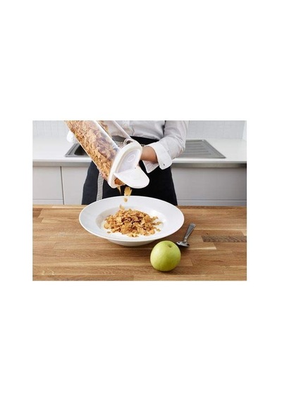 Ikea Vakumlu Kapaklı Saklama Kabı Beyaz Silikon Kauçuk Beyaz 8x30 Cm 1 Adet Büyük Boy Sku: Smg8690010589040 Açık