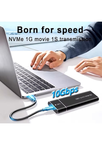 Bluesery Bs-m22 Nvme M.2 Ssd Kutusu 3.1 Type-c Uyumlu