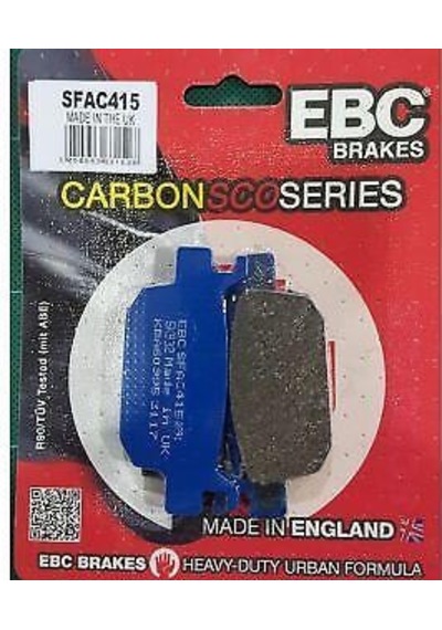Ebc Sfac415 2022-2025 Honda Adv 350 Uyumlu Arka Fren Balatası Karbon Balata
