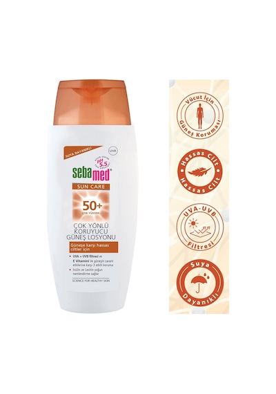 Güneş Losyonu Çok Yönlü Koruyucu Spf 50 150 Ml