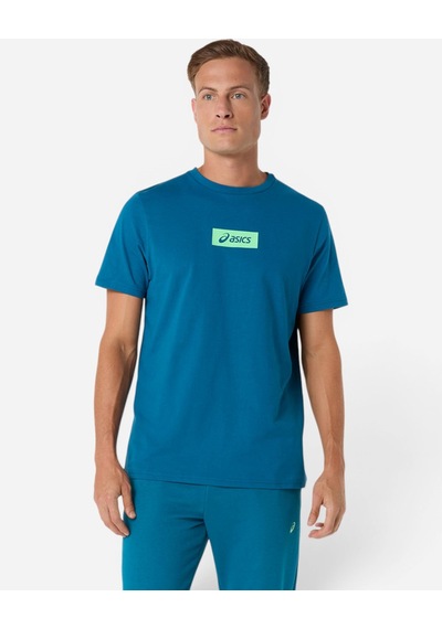 Asics Asıcs Chest Logo Tee Erkek Yeşil Kısa Kollu Tshirt 2031f333-400