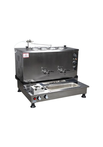 Anka Pro Plus Otomatik Çay Kazanı 4 Demlikli 40 Litre Inox Elektrikli Tüplü