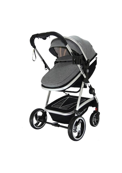 Yoyko City Gri Silver Travel Sistem Bebek Arabası