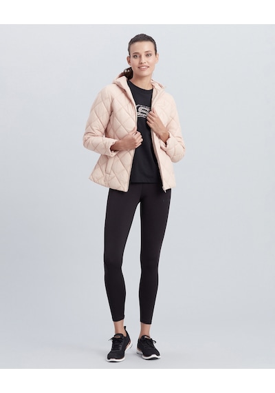 Skechers W Capitone Hooded Jacket Kadın Light Camel Mont S212001-230 Bej