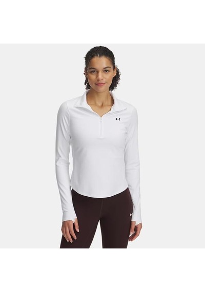 Under Armour Vibe Woven Kadın Beyaz Sweatshirt