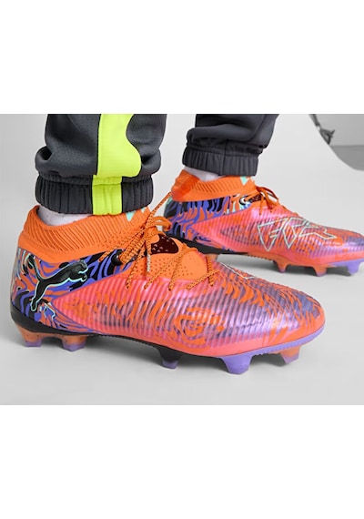 Puma Future 8 Ultimate Creativity Fg Erkek Çim Zemin Kramponu 10842801 Turuncu Turuncu