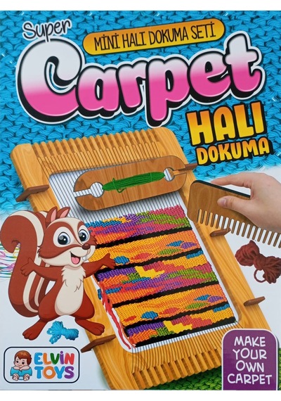 Halı Dokuma Seti Çok Renkli