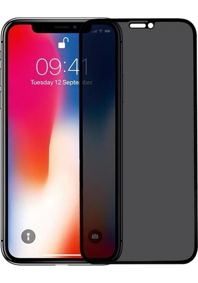 Apple Uyumlu   iPhone X Hayalet Ekran Koruyucu Tam Kaplayan Gizli Privacy