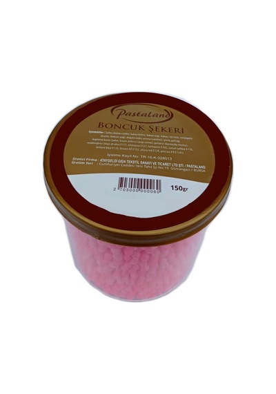 Boncuk Şeker 150 gr (Pembe)