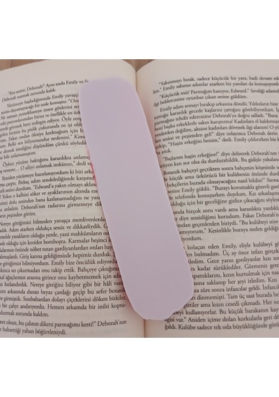 Kitap Ayracı - Sevimli Kalpler Model3