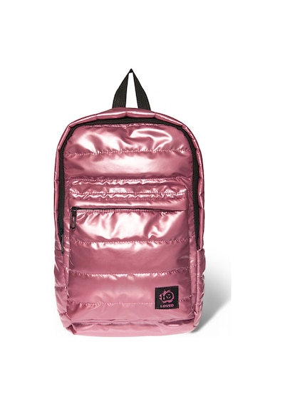 Biggdesign Moods Up Loved Kapitone Sırt Çantası Su Geçirmez Hafif Okul Ve Laptop Çantası Pembe Pembe