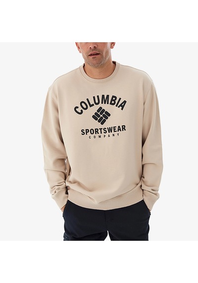 Columbia Framed Erkek Krem Günlük Sweatshirt Düz Cs0393278 Bej