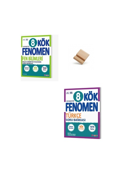 Fenomen Lgs 2027 Fen Bilimleri Ve Türkçe Kök Soru Bankası + Telefon Standı