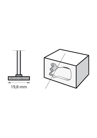Dremel 85422 Silikon Karbon Zımpara Taşı 19.8 - Mm
