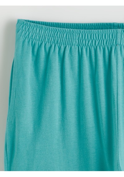 Lc Waikiki Lc Waıkıkı Yeşil Standart Kalıp Erkek Pijama Alt Şort