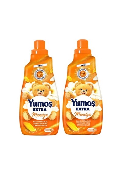 1440 Ml Manolya Aromalı Extra Yumuşatıcı İle 60 Yıkama 100'lü Set