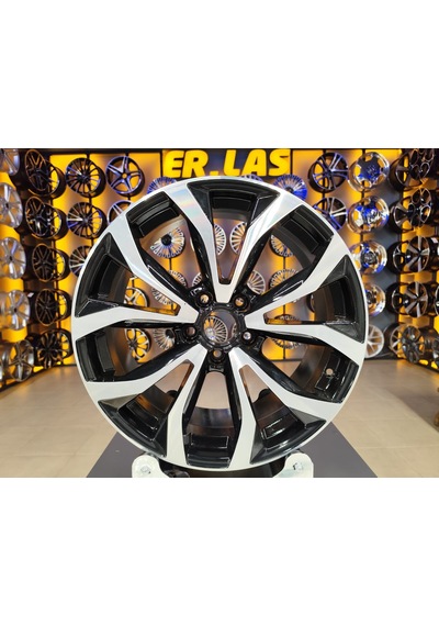 4 Adet Bk-582 8 18 5 112 Et45 Black Mack Jant Revize Edilmiş Takım