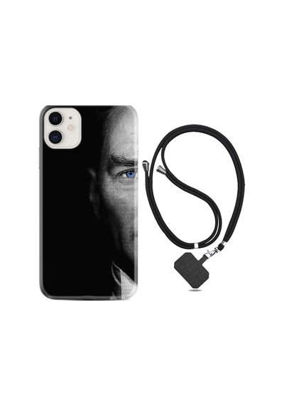 Apple Uyumlu iPhone 12 Mini Kılıf Boyun Askılı Atatürk Portre 3 1331