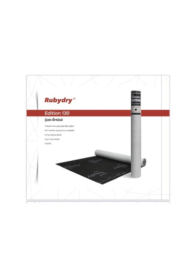 Yakut İzolasyon Buhar Dengeleyici Nem Bariyeri Çatı Ve Cephe Örtüsü 130 Gr. 75 M2