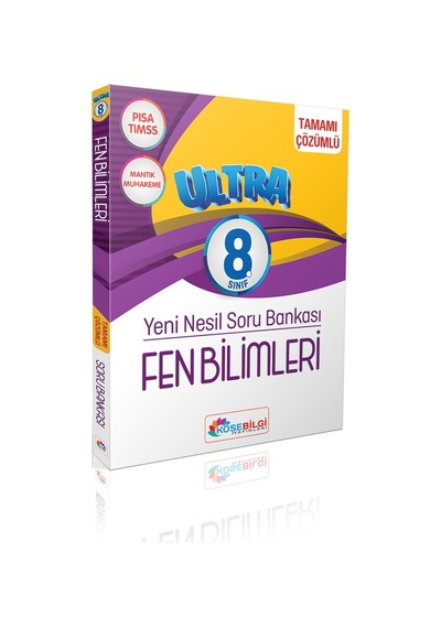 8. Sınıf Ultra Fen Bilimleri Soru Bankası - Köşebilgi Yayınları