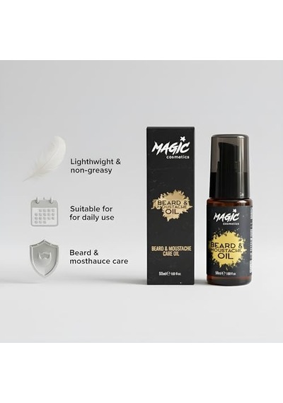 Sakal Ve Bıyık Bakım Yağı 50 Ml Besleyici &amp Parlaklık Veren Formül Güçlendirici Ve Nemlendirici Ser