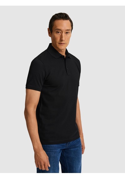 Cacharel Erkek Siyah Tişört Basic 50320657-vr046
