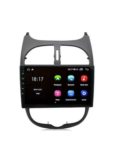 Peugeot 206 Android Multimedya Navigasyon Oem