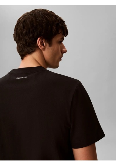 Calvin Klein Ss 20s Calvın Rsrt C, Ub1 Siyah Erkek T-shirt