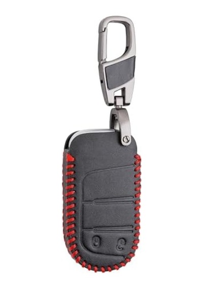 Alisveristime Jeep Renegade,compass,grand Cherokee, Chrysler,wrangler, Uyumlu Deri Anahtar Kılıfı