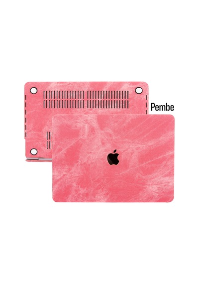 Apple Uyumlu MacBook Air Kılıf 13 İnç Kaplama Fabric01 Kumaş Eski Usb'li Model 2010-2017 A1369 A1466 İle Pembe