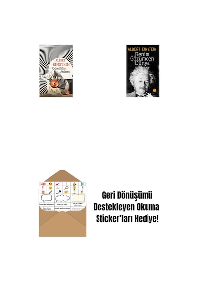Göreliliğin Anlamı + Benim Gözümden Dünya + Okuma Sticker'ları
