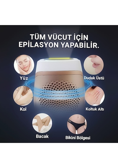 Veryfit PB1 5 Kademeli Buz Lazer Özellikli 999.900 Atımlı IPL Lazer Epilasyon Cihazı