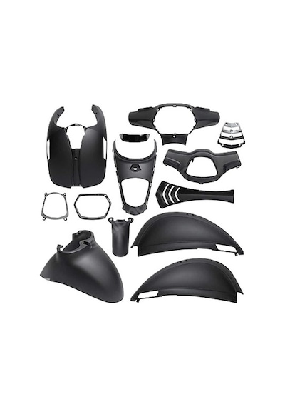 Kuba Bluebırd Siyah Kaporta Set Motospartan
