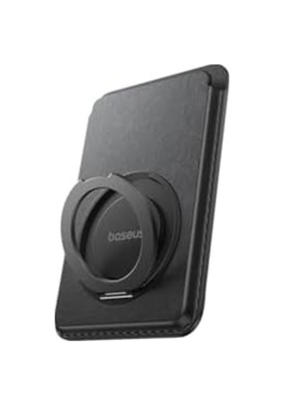Magpro 3 Manyetik Standlı Cüzdan, Magsafe Wallet Siyah 50 x 22