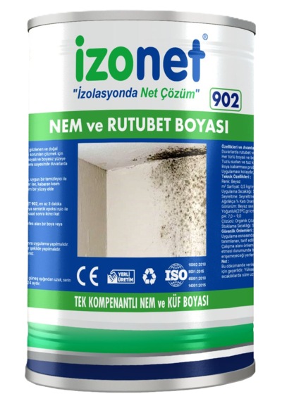 İzonet 902 Nem Ve Rutubet Boyası 1 Kg