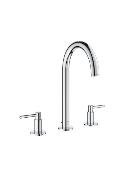 Grohe - Atrio 3 Delikli Lavabo Bataryası Krom  - G20009003- Diğer